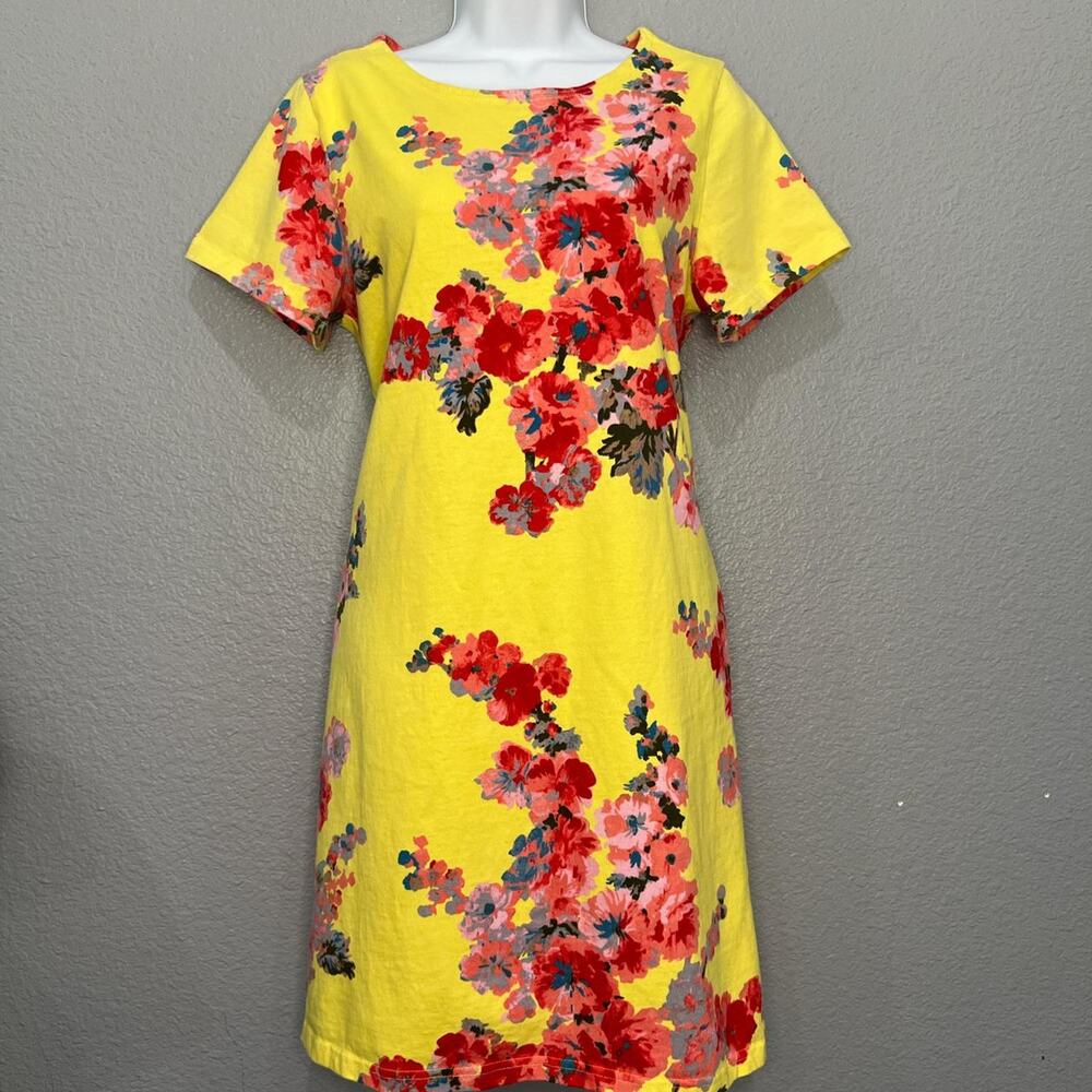 Bright and cheerful joules yellow dress